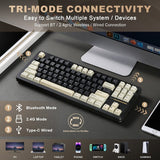 YUNZII YZ87 Gasket Gaming Mechanical Keyboard mechkeysshop 