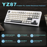YUNZII YZ87 Gasket Gaming Mechanical Keyboard mechkeysshop 