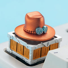 ZOMOPLUS One Piece Ace Artisan Keycap – mechkeysshop