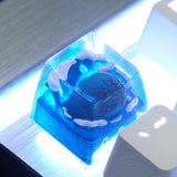 ZOMOPLUS One Piece Whale Laboon 3D Artisan Keycaps mechkeysshop 